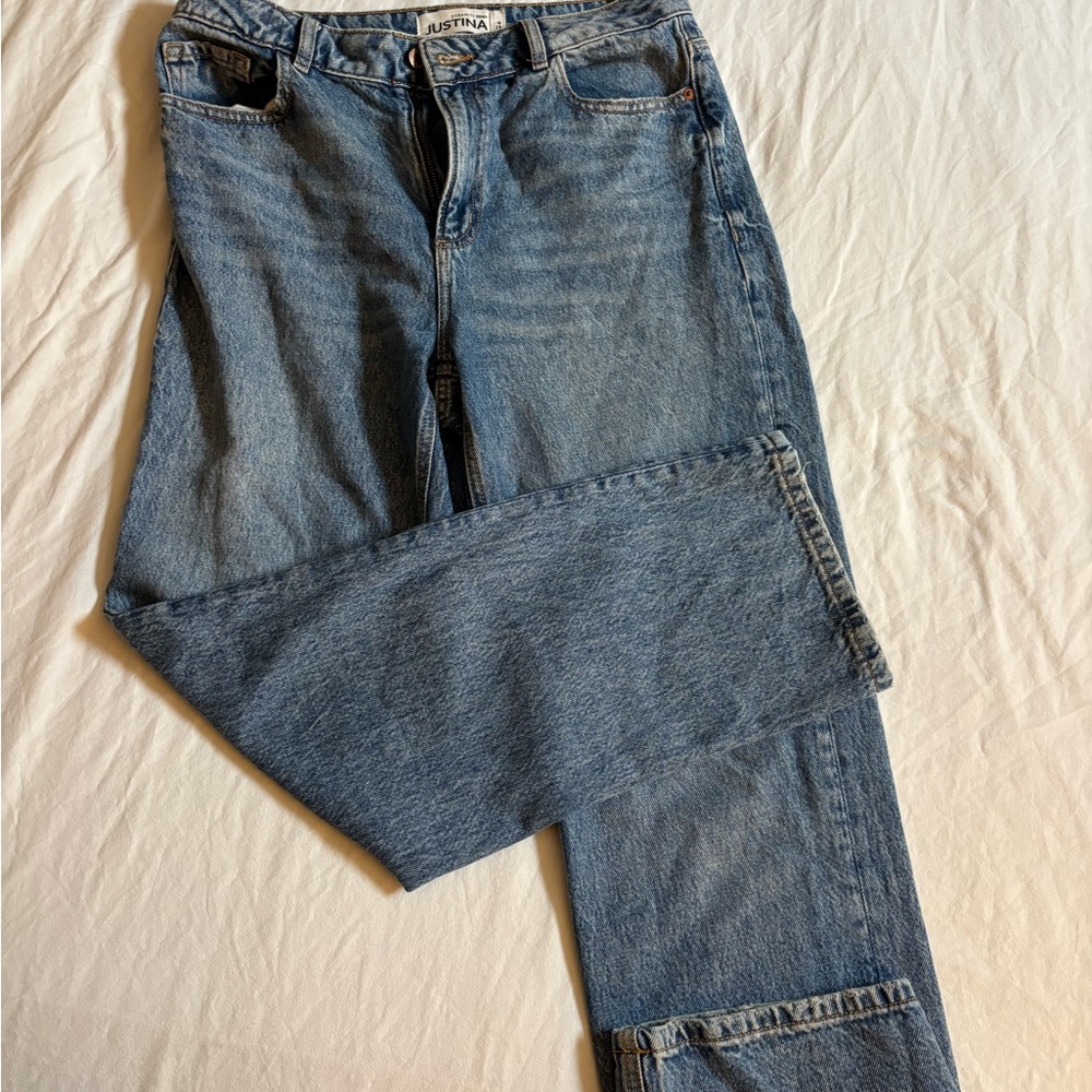Dynamite Classic Blue Straight Jeans